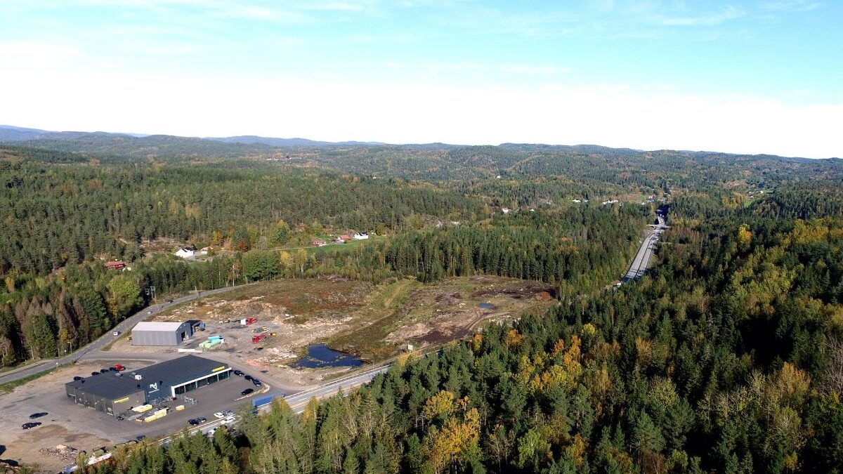 Dronefoto Brokelandsheia